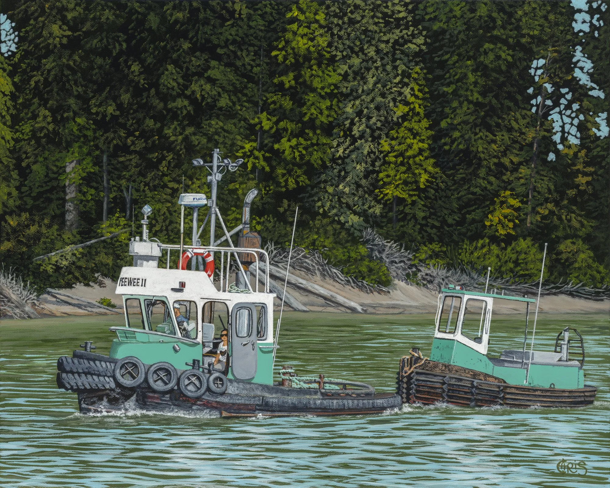 Fine Art Prints — Christina Morrison - Artist - West Coast Tug Project